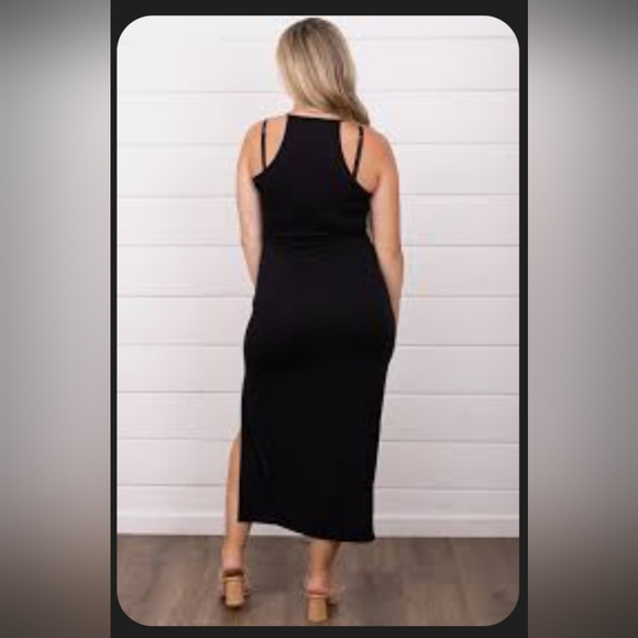 Black Ronda Twist Dress by Z Supply - Picture 5 of 5
